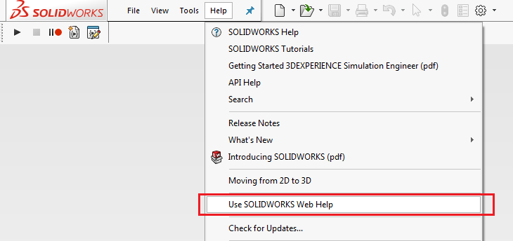 use solidworks offline