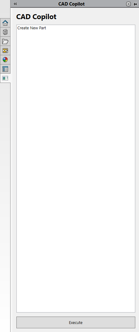 CAD Copilot Task Pane