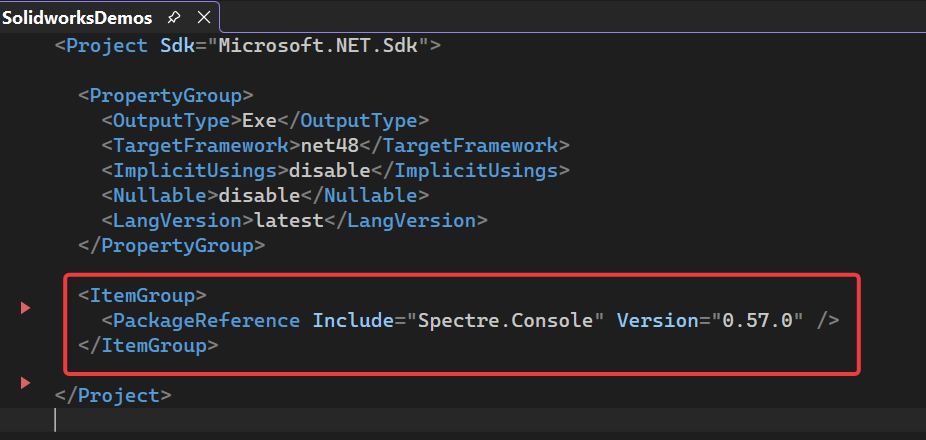 Add Serilog Nuget Package